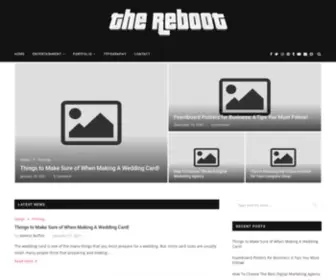 Thereboot.org(My Blog) Screenshot