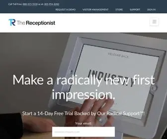 Thereceptionist.com(The Receptionist for iPad) Screenshot