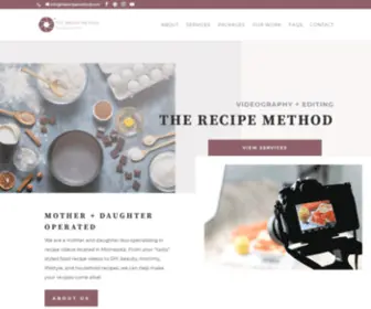 Therecipemethod.com(Therecipemethod) Screenshot