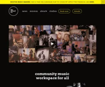 Therecordco.org(Your new community music workspace) Screenshot