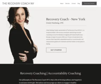 Therecoverycoachny.com(Cindy Feinberg Recovery Coaching) Screenshot