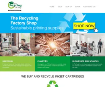 Therecyclingfactory.com(The Recycling Factory) Screenshot