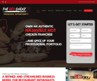 TheredchickZfranchise.com(An investment in a Hot Chicken Franchise like The Red Chickz) Screenshot