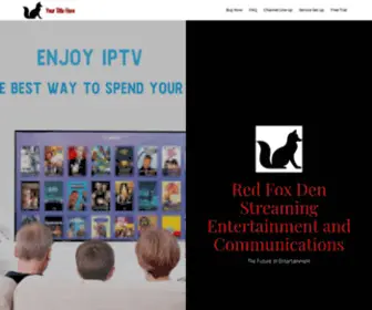 TheredfoxDen.com(TheredfoxDen) Screenshot