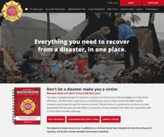 Theredguidetorecovery.com(The Red Guide to Recovery) Screenshot