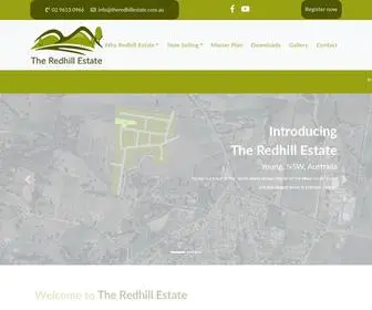 Theredhillestate.com.au(The Redhill Estate) Screenshot