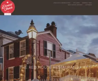 Theredhouse.com(The Red House Restaurant) Screenshot