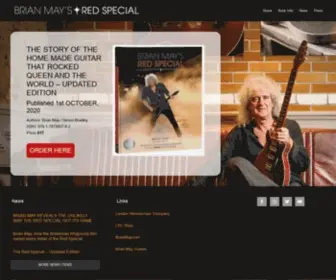 Theredspecial.com(The Story Of The Home Made Guitar That Rocked Queen And The World) Screenshot