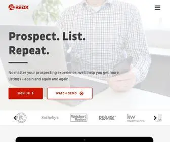 Theredx.com(Real Estate Prospecting Platform) Screenshot