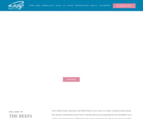 Thereefs.com(Bermuda Resorts) Screenshot