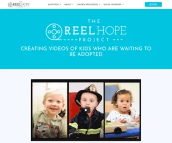 Thereelhopeproject.org(The Reel Hope Project) Screenshot