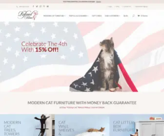 Therefinedfeline.com(The Refined Feline) Screenshot