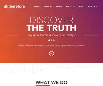 Therefore.ca(Toronto Drupal Digital Agency) Screenshot