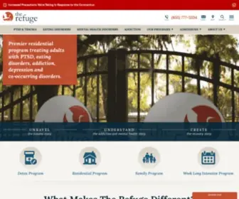 Therefuge-Ahealingplace.com(The Refuge) Screenshot
