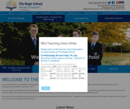 Theregisschool.co.uk(Theregisschool) Screenshot