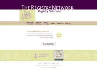 Theregistrynetwork.com(The) Screenshot