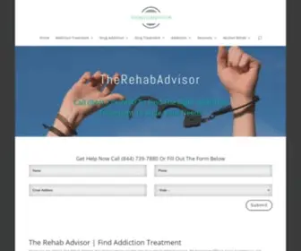 Therehabadvisor.com(The Rehab Advisor) Screenshot