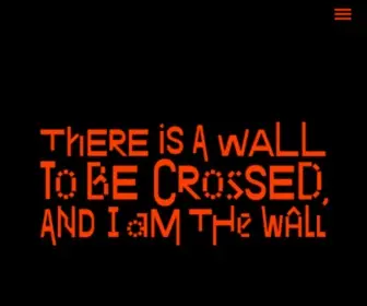 Thereisawall.com(We Know There is a Wall) Screenshot