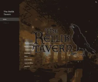 Therelliktavern.com(The Rellik Tavern) Screenshot