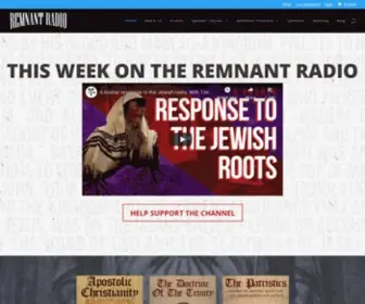 Theremnantradio.com(The Remnant Radio) Screenshot