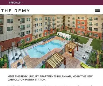 Theremyapts.com(Luxury Apartments in New Carrollton By The Metro Station) Screenshot