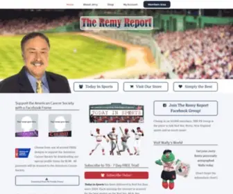 Theremyreport.com(The Remy Report) Screenshot