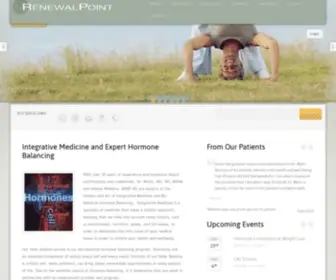 Therenewalpoint.com(Integrative Medicine) Screenshot