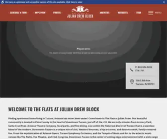 Therentalflats.com(The Flats at Julian Drew Block) Screenshot