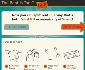 Therentistoodamnfair.com(The Rent is Too Damn Fair) Screenshot