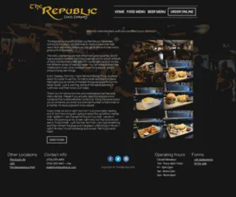 TherepublicPub.com(The Republic) Screenshot