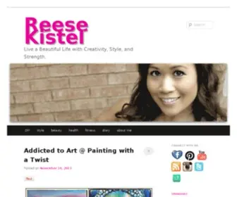 Theresakistel.com(Reese Kistel) Screenshot