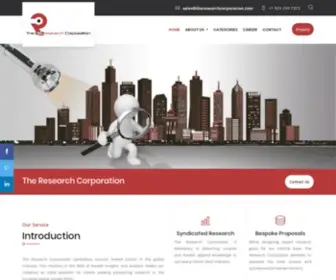 Theresearchcorporation.com(The Research Corporation) Screenshot