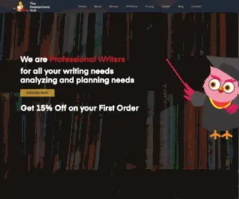 Theresearchershub.com(The Researchers Hub) Screenshot