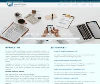 Theresearchinsights.com(The Research Insights) Screenshot