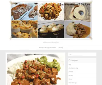 Theresematochbak.se(Välkommen) Screenshot