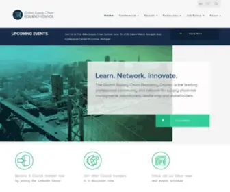 Theresiliencycouncil.org(Supplier & Supply Chain Risk Management) Screenshot