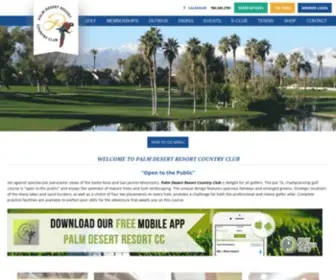 Theresorter.com(The Palm Desert Resorter) Screenshot