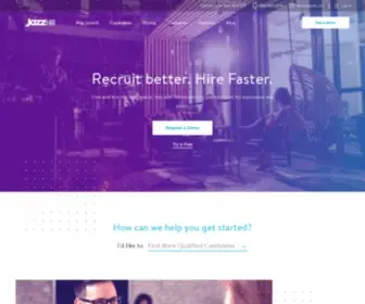 Theresumator.com(Recruiting Software for Small Business) Screenshot