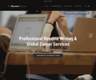 Theresumereview.com(The Resume Review) Screenshot
