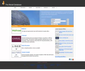 Theretaildatabase.com(Theretaildatabase) Screenshot