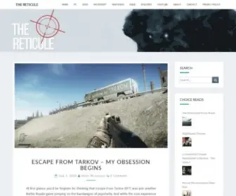 Thereticule.com(The Reticule) Screenshot