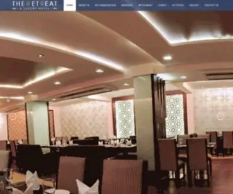 Theretreat.co.in(Luxury Hotels in Agra near Taj Mahal) Screenshot