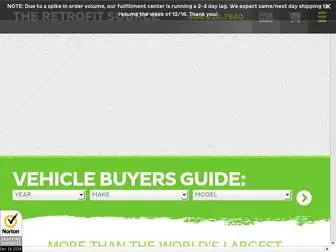 Theretrofitsource.com(The Worlds Biggest Supplier of High) Screenshot