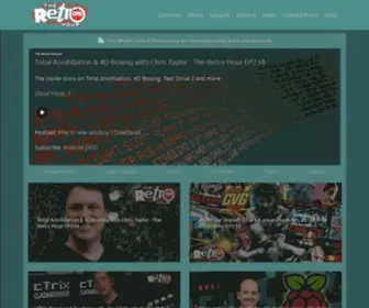 Theretrohour.com(The Retro Hour Podcast) Screenshot