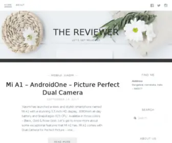 Thereviewer.in(The Reviewer) Screenshot