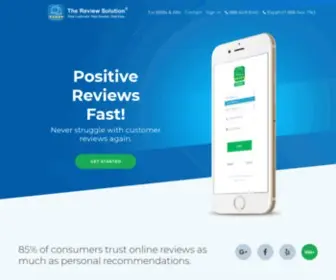 Thereviewsolution.com(The Review Solution) Screenshot