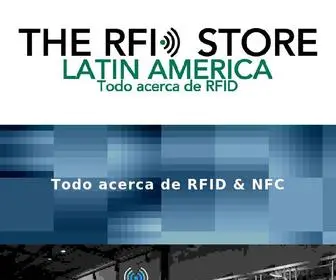 TherfidStore.com.mx(THE RFID STORE LATINO AMERICA) Screenshot