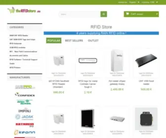 TherfidStore.eu(Tienda online especializada en tecnología RFID) Screenshot