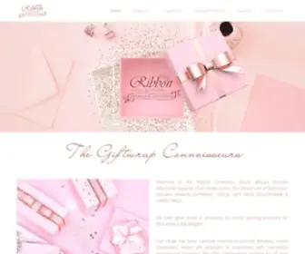 Theribboncollection.co.za(The Ribbon Collection) Screenshot