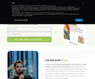 Therichmarketer.com(Start Your Own Online Business) Screenshot